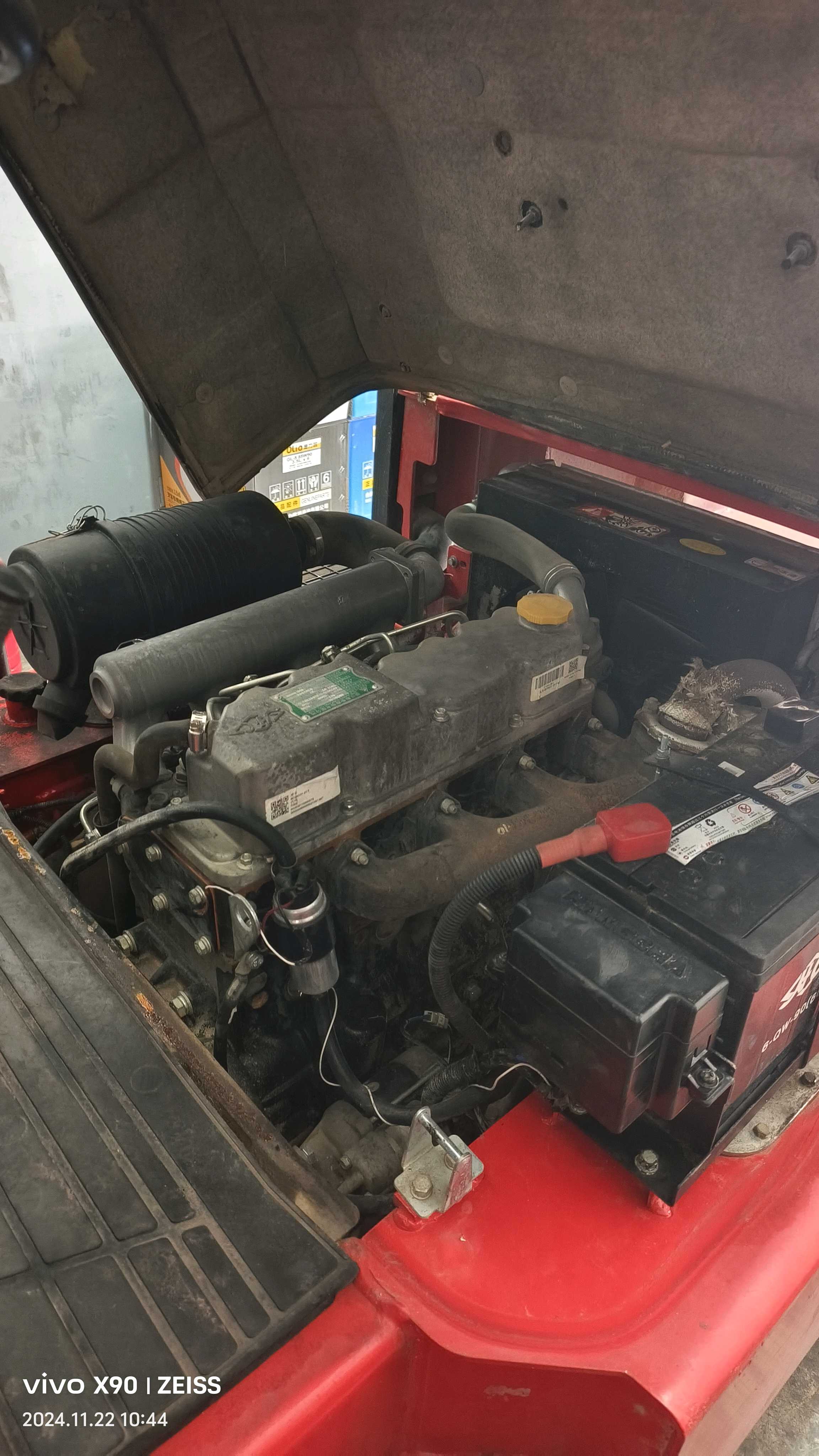 四川成都二手杭叉X系列3.8吨2021款升高4米柴油叉车