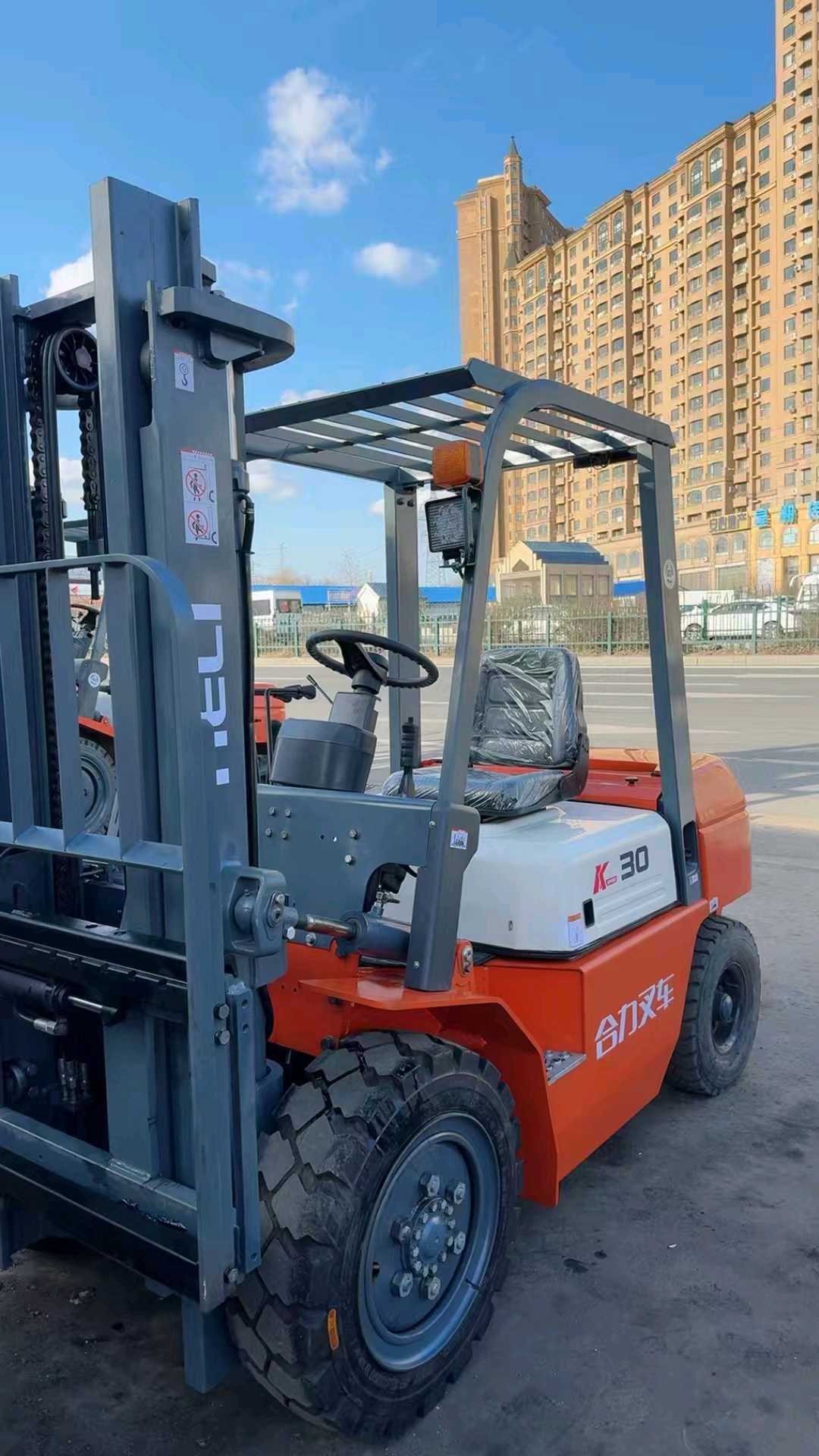 吉林长春二手合力K2系列3吨2021款升高3米柴油叉车