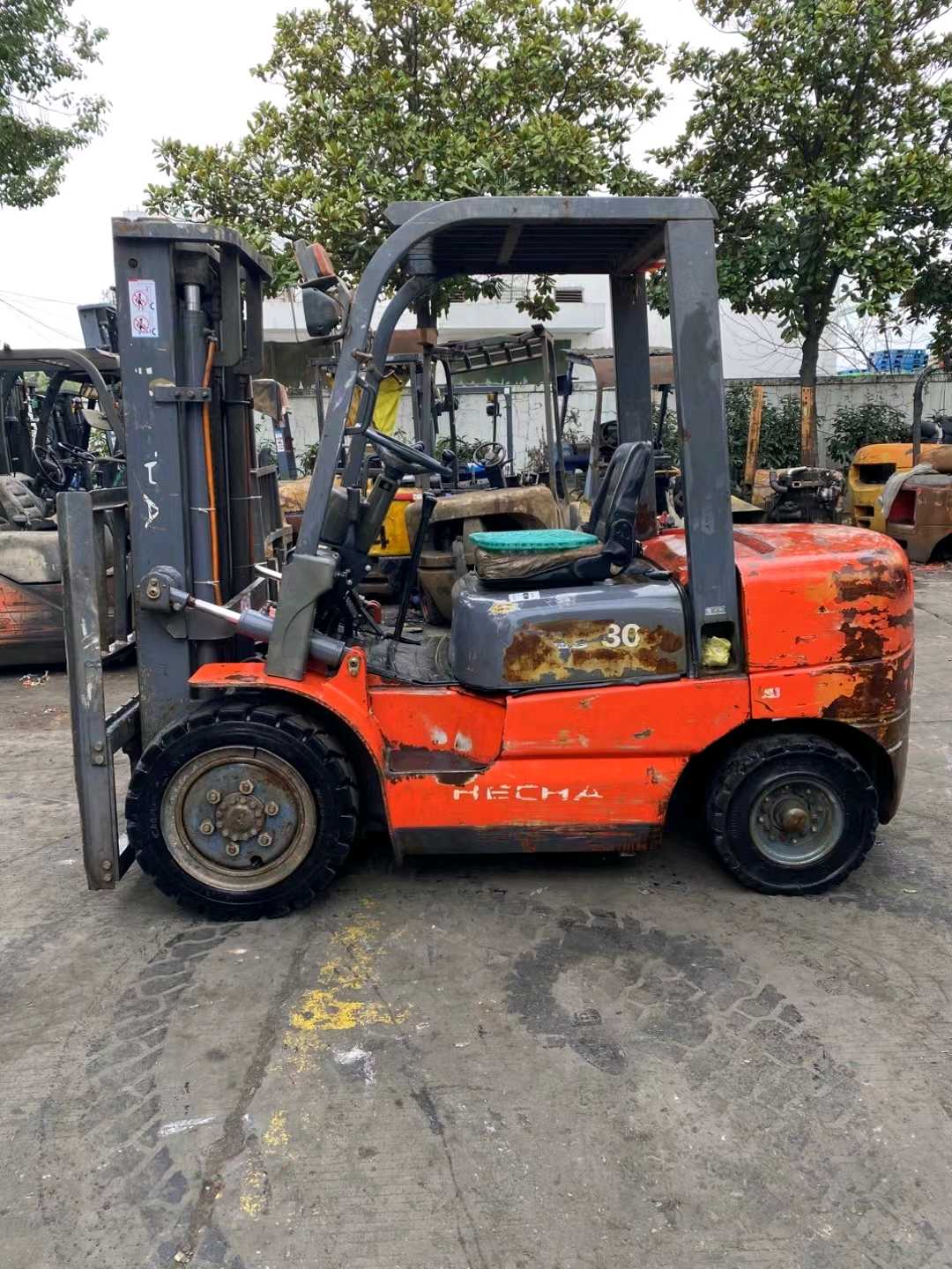 江苏苏州二手其他无3吨0款升高3米柴油叉车