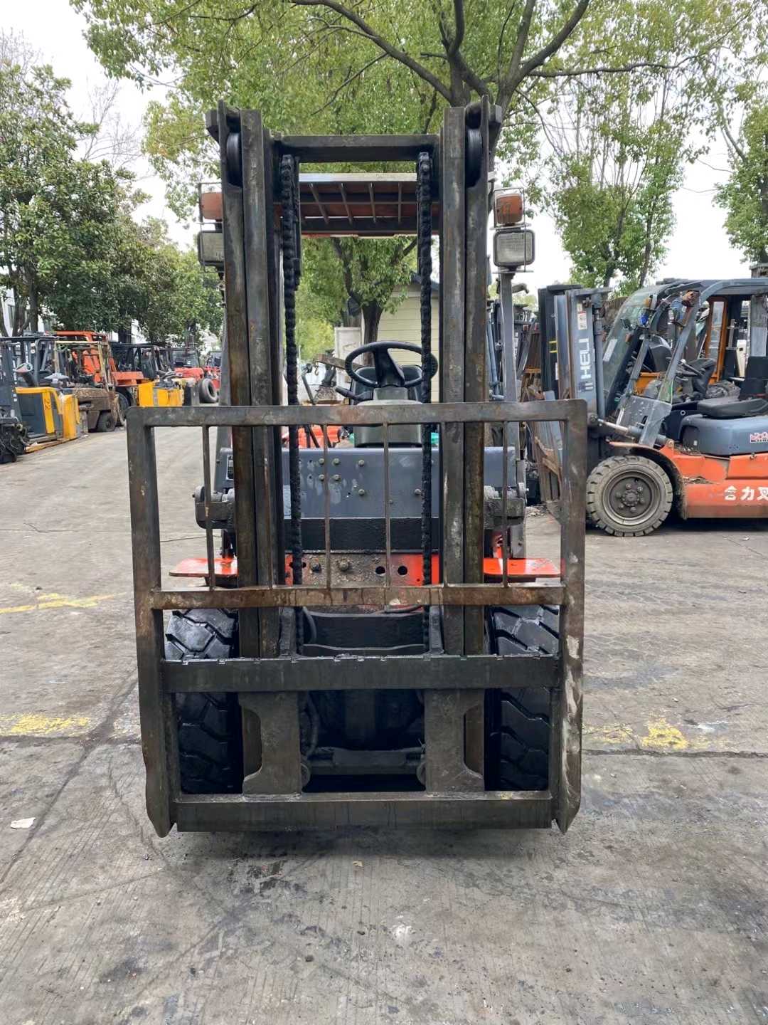 江苏苏州二手其他无3吨0款升高3米柴油叉车