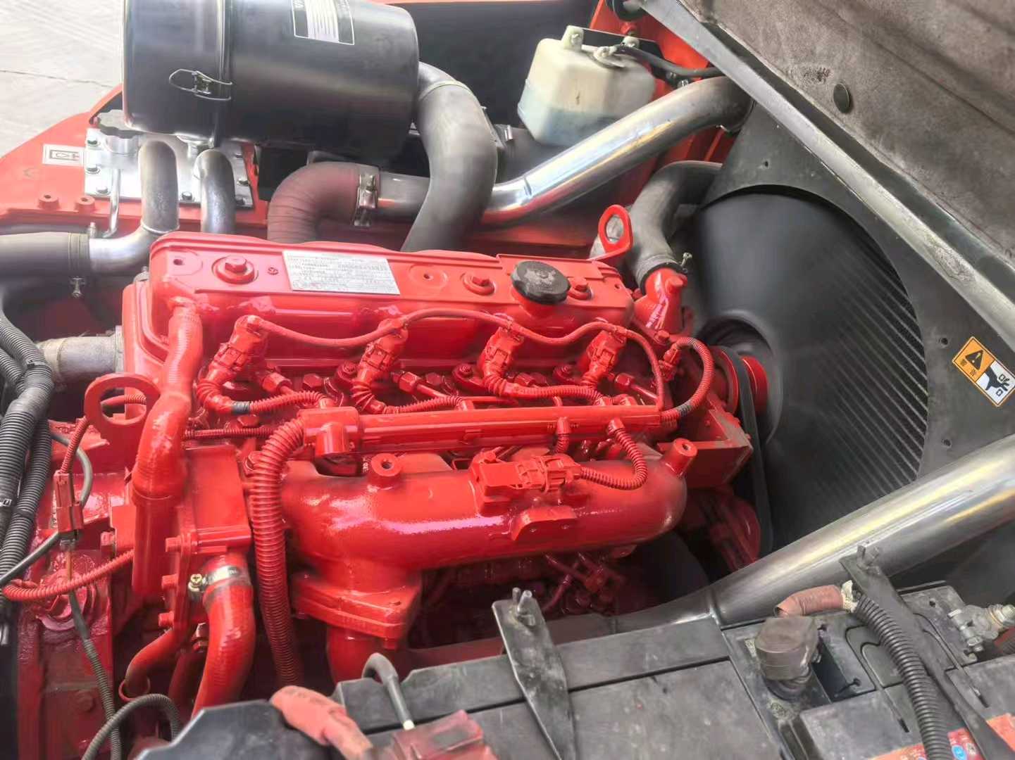 河北廊坊二手杭叉X系列5吨0款升高4.5米柴油叉车