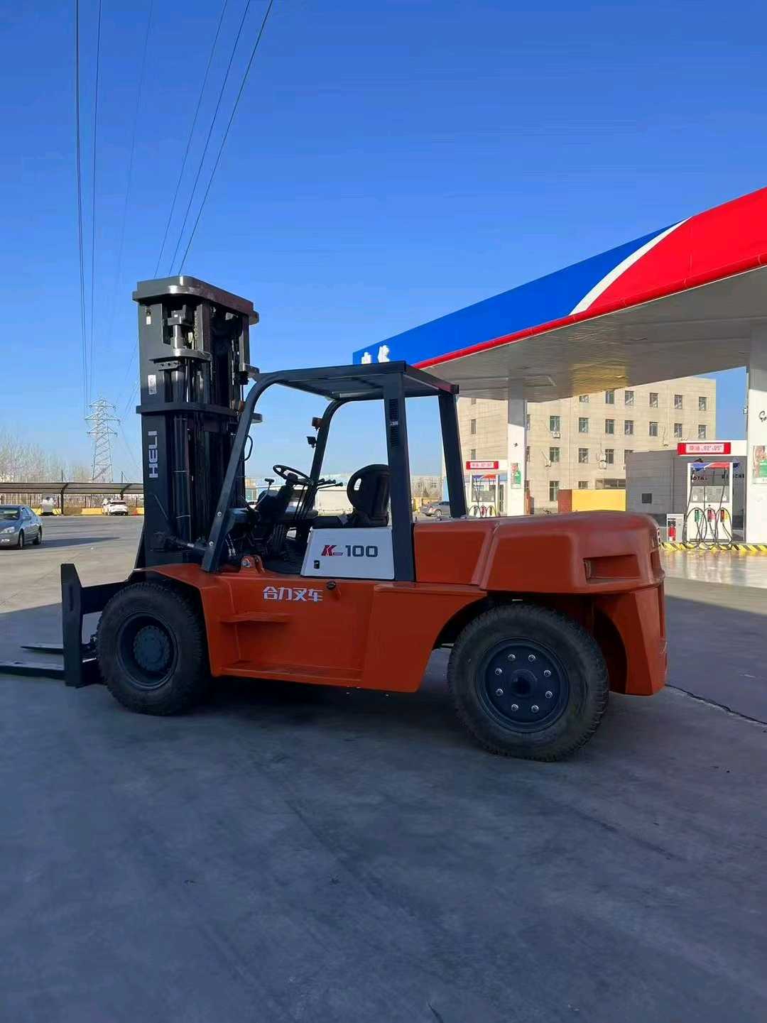 河北廊坊二手合力K系列10吨2022款升高6米柴油叉车