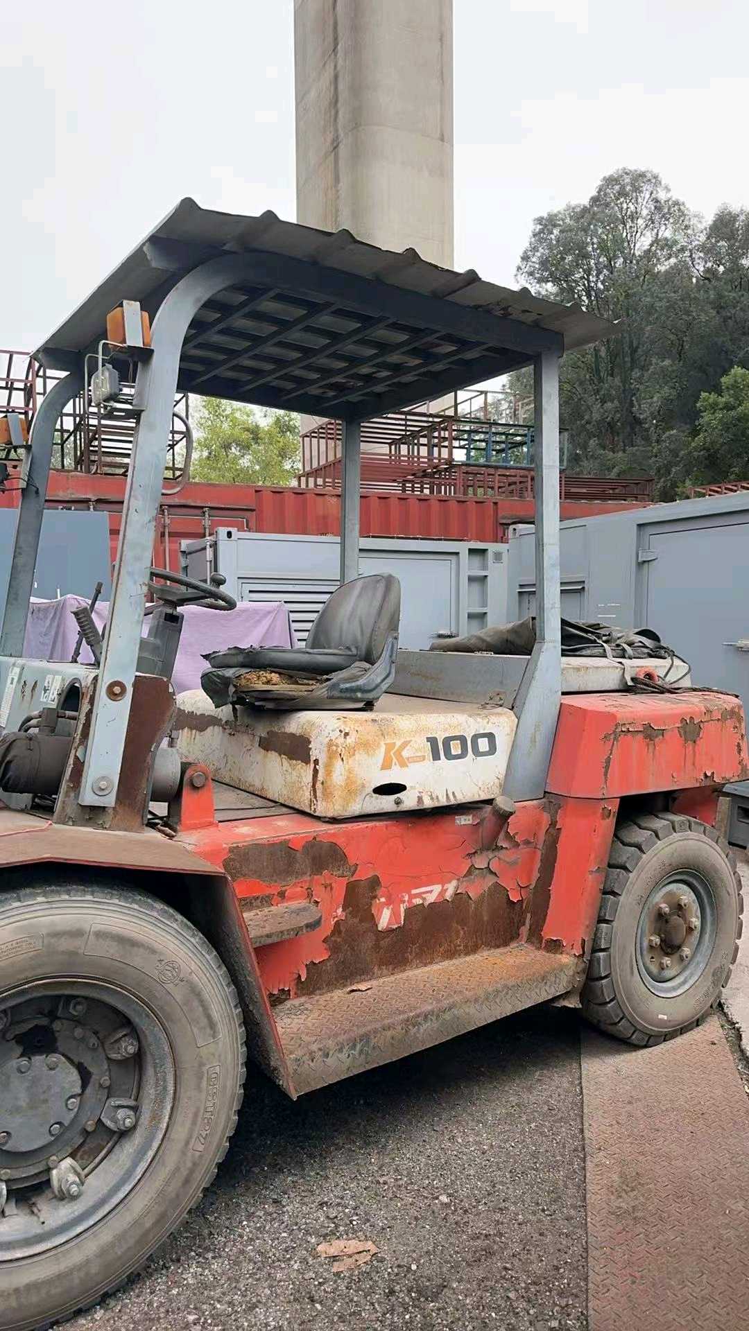 广东广州二手合力K系列10吨2020款升高2.5米柴油叉车