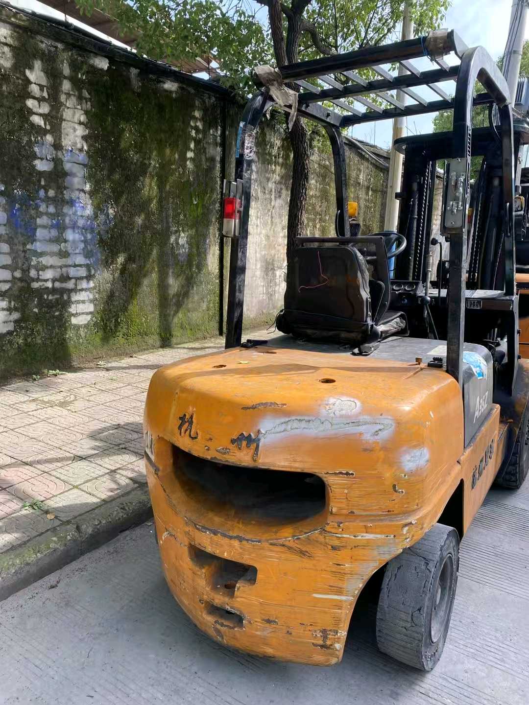 浙江温州二手杭叉H系列3.5吨0款升高4.5米柴油叉车