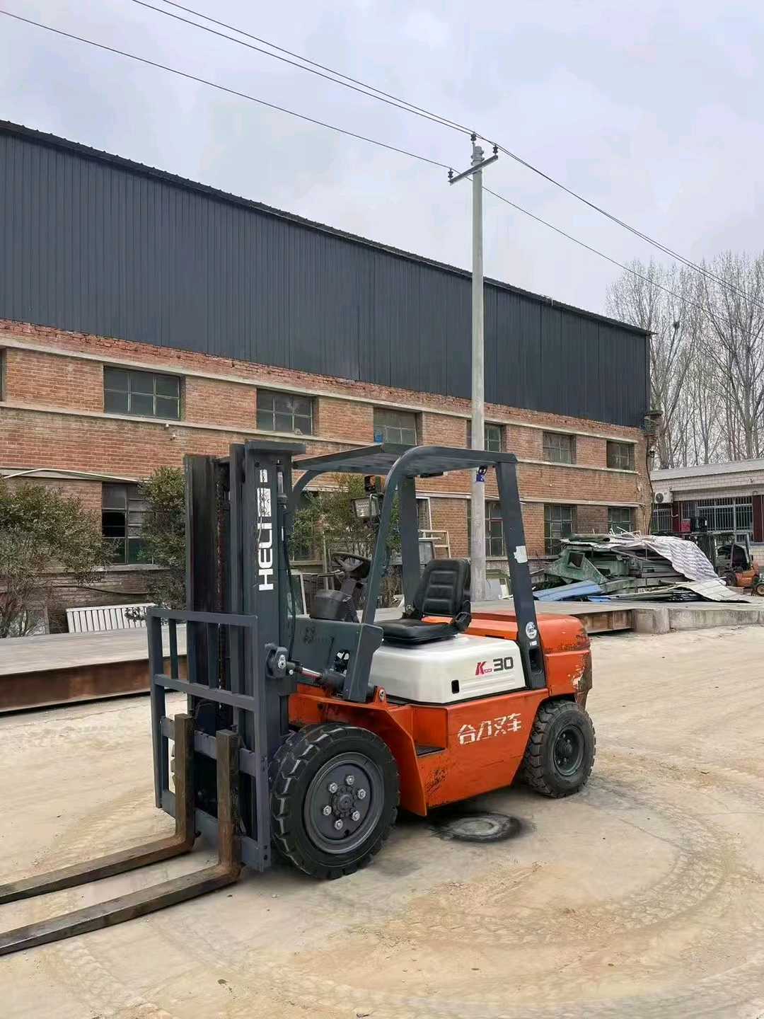 河北廊坊二手合力K系列3吨2020款升高3米柴油叉车