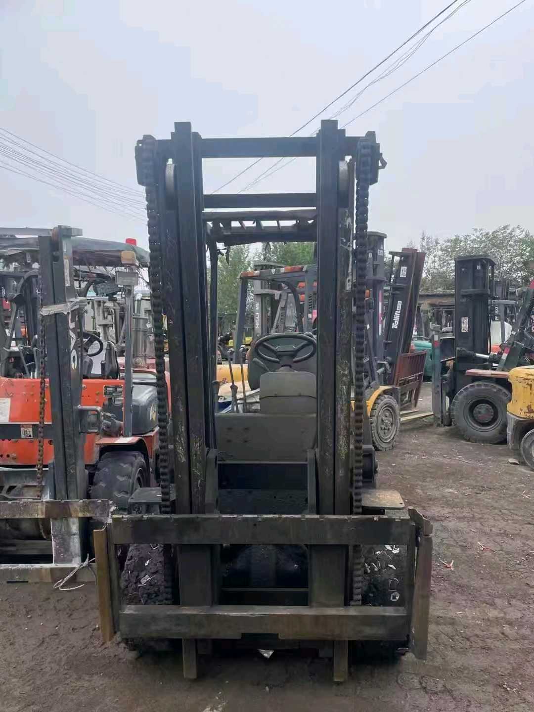 山东德州二手杭叉R系列3.5吨0款升高3米柴油叉车