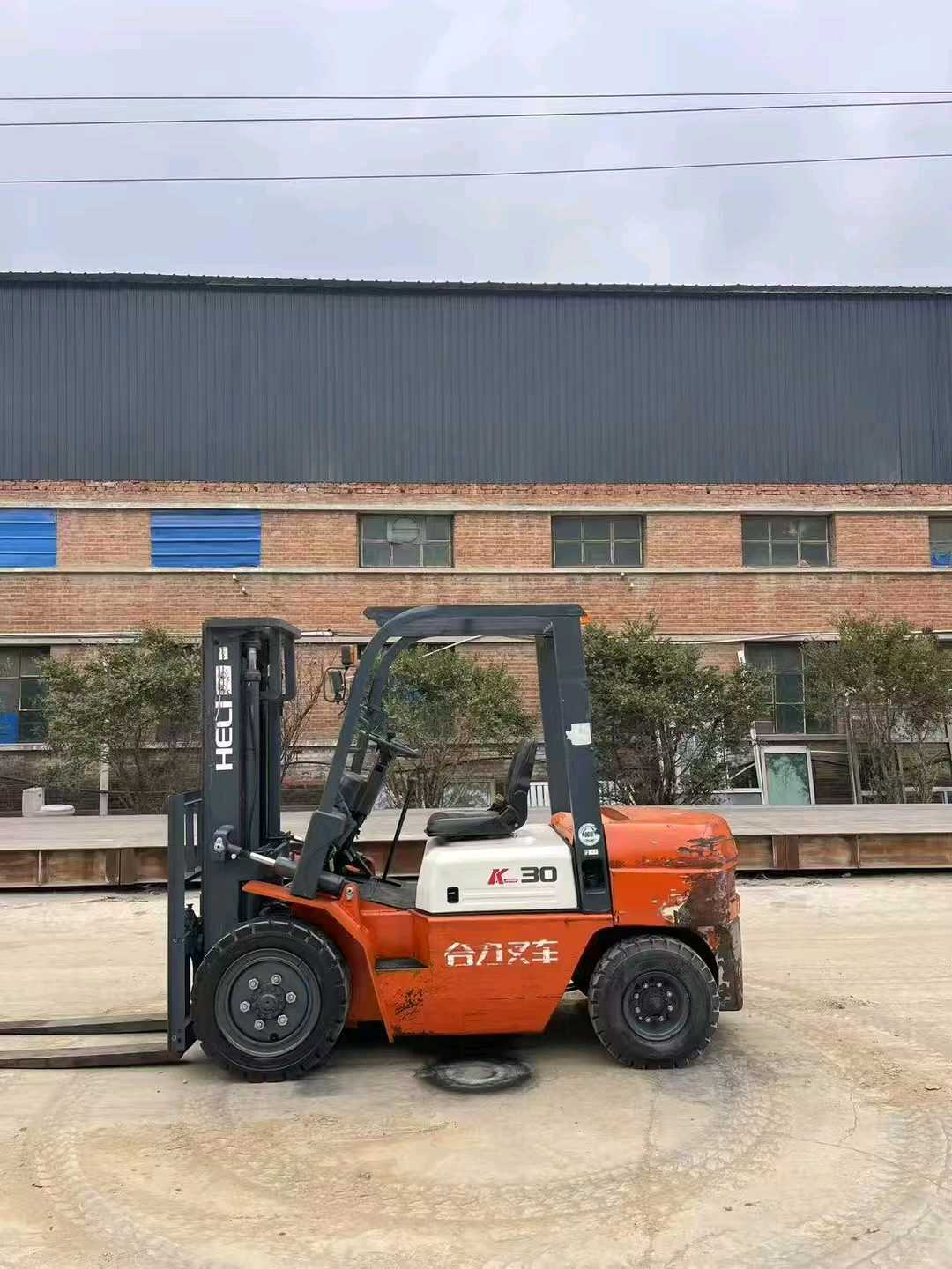 河北廊坊二手合力K系列3吨2020款升高3米柴油叉车