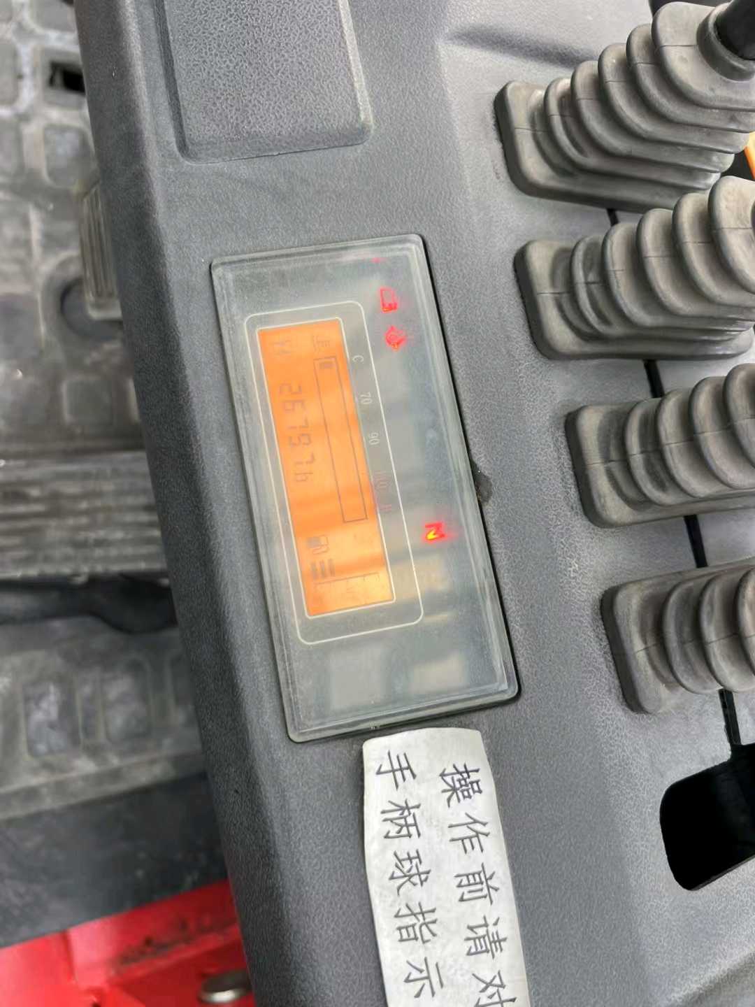 江苏苏州二手杭叉X系列4.5吨2021款升高5.5米柴油叉车