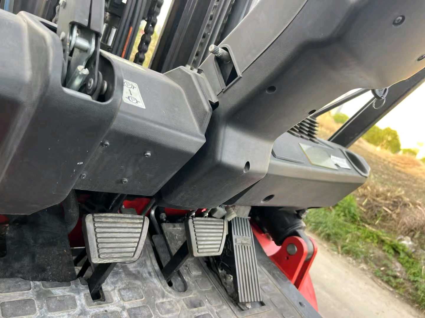 江苏苏州二手杭叉X系列4.5吨2021款升高5.5米柴油叉车