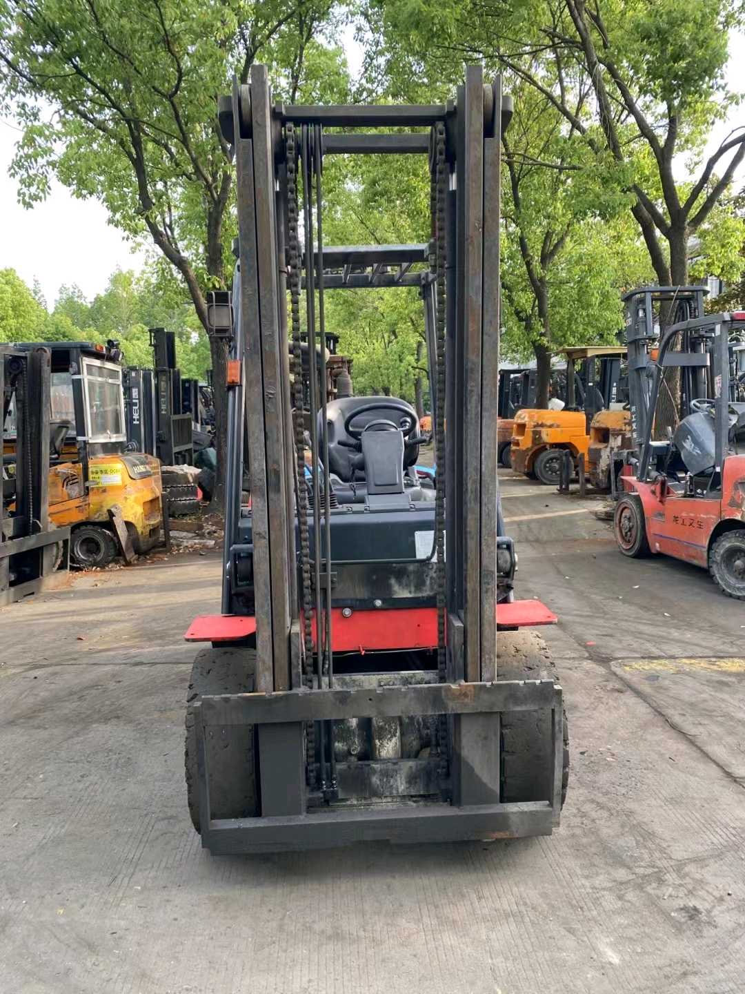 江苏苏州二手杭叉X系列3吨2021款升高3.6米柴油叉车
