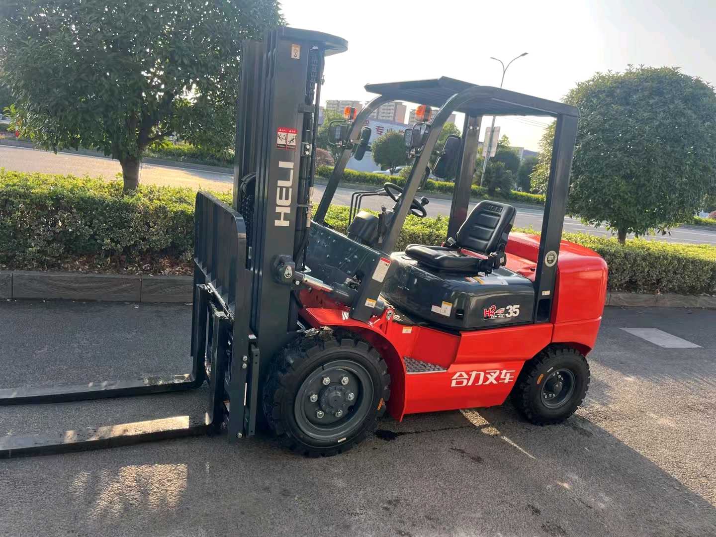 江苏苏州二手合力H2000系列3.5吨2025款升高4.5米柴油叉车