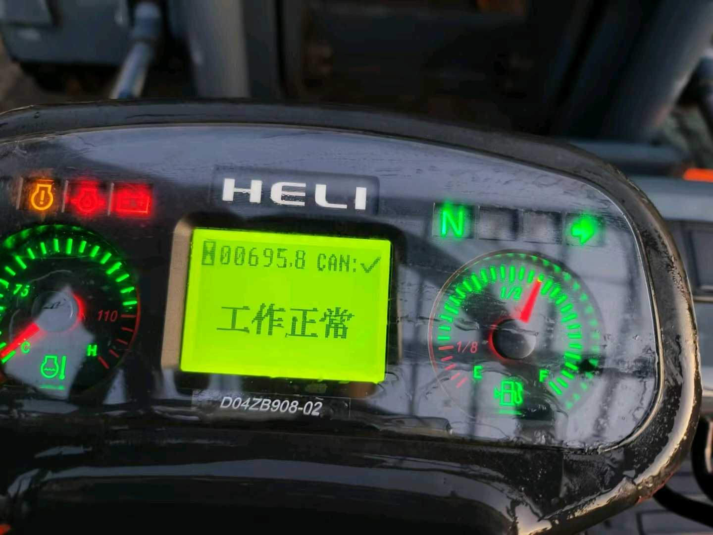 江苏常州二手合力K系列7吨2020款升高3米柴油叉车