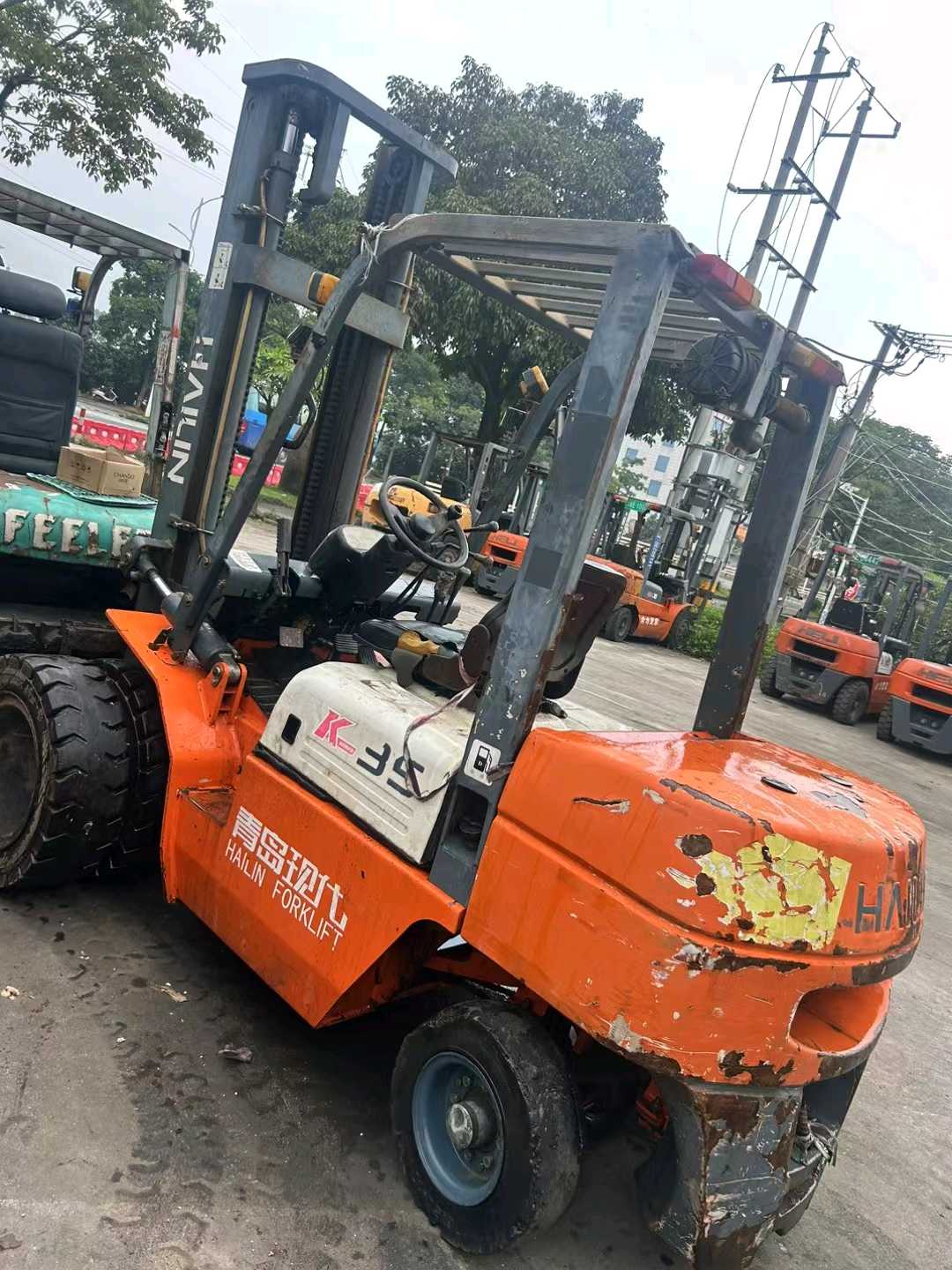 福建漳州二手其他无3.5吨0款升高4米柴油叉车