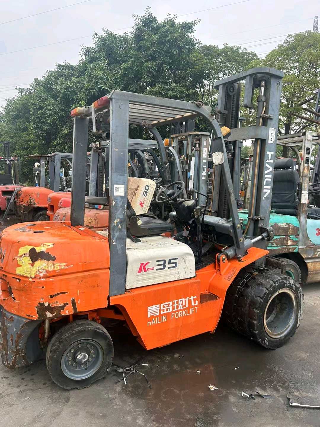 福建漳州二手其他无3.5吨0款升高4米柴油叉车