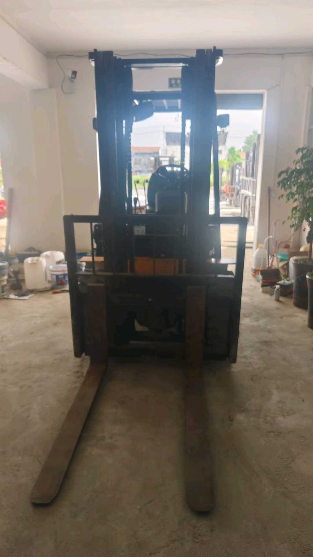河南商丘二手杭叉A系列3.5吨2020款升高3米柴油叉车