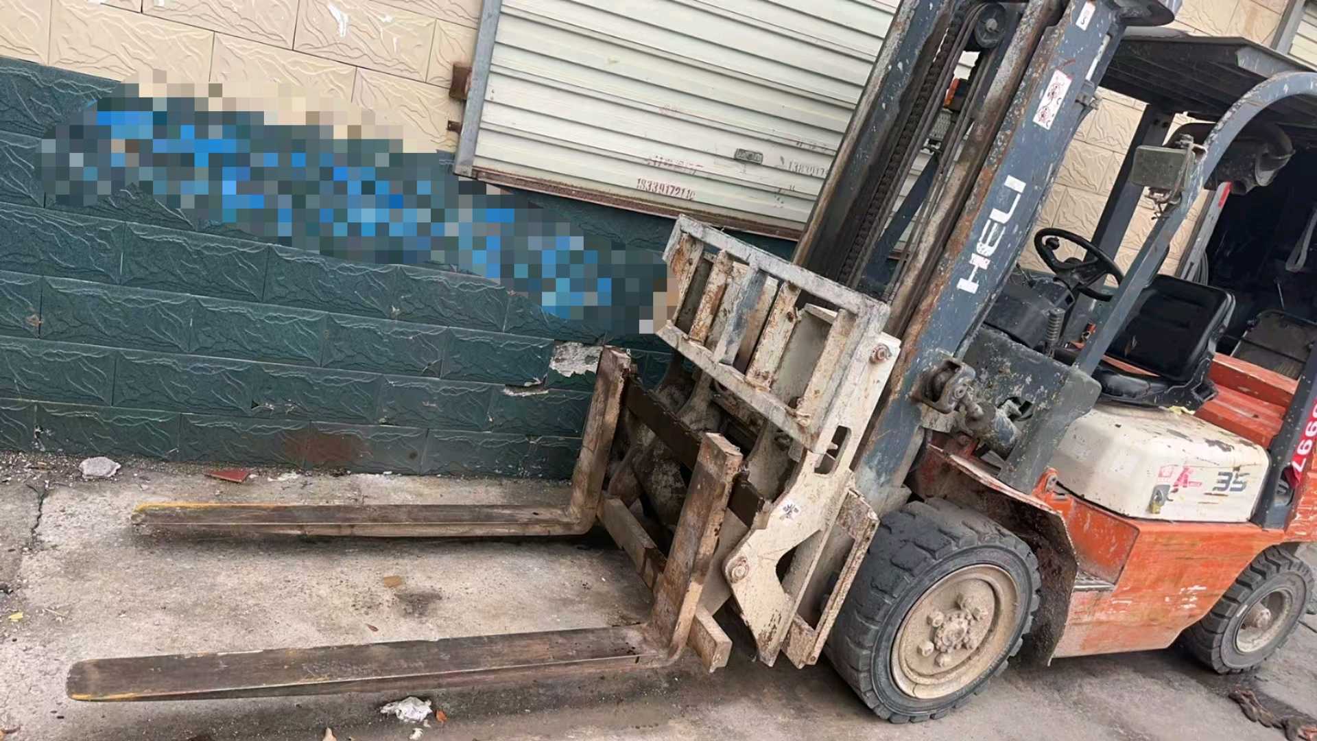 河南焦作二手合力K系列3.5吨2019款升高3米柴油叉车