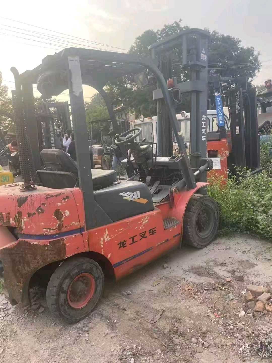 山东德州二手龙工FD系列2吨2018款升高4米柴油叉车