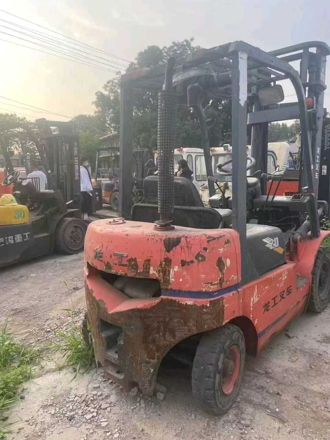 山东德州二手龙工FD系列2吨2018款升高4米柴油叉车