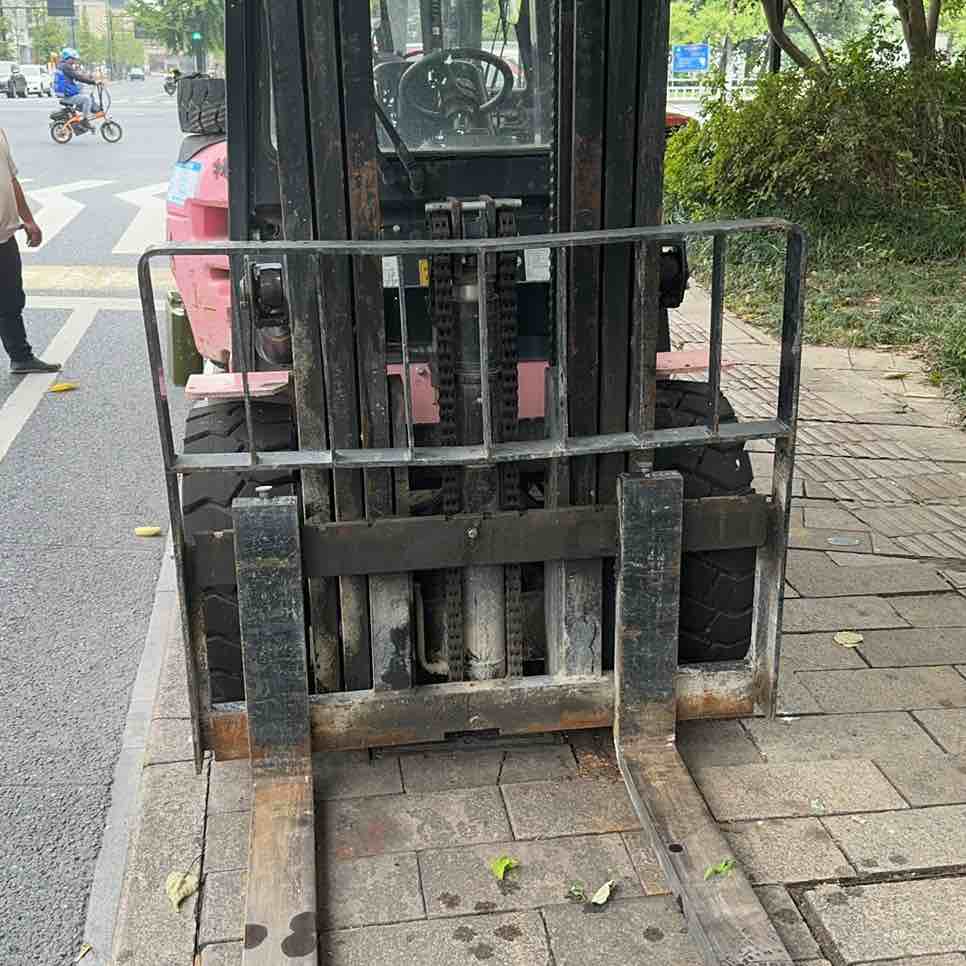 浙江杭州二手杭叉A系列3.5吨2021款升高4米柴油叉车