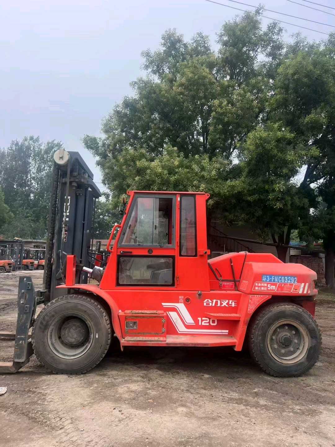 山东德州二手合力K系列10吨2020款升高3米柴油叉车