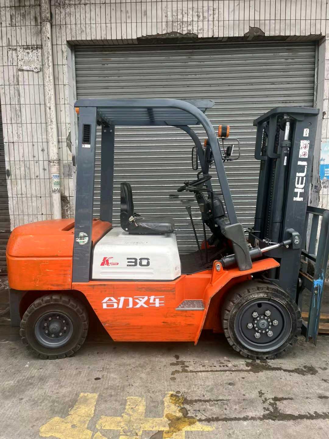 广东佛山二手合力K系列3吨2018款升高3米柴油叉车