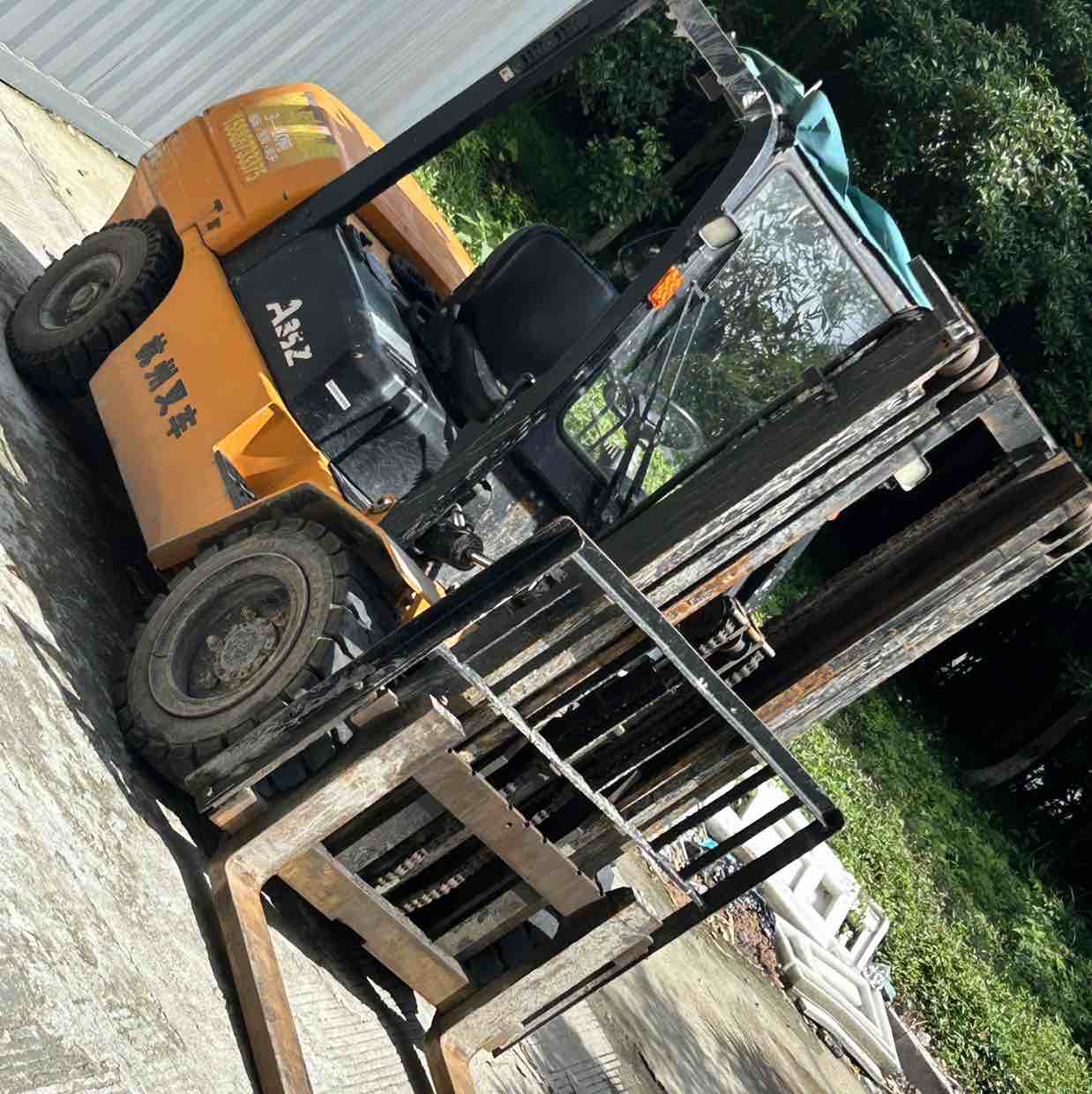 浙江温州二手杭叉A系列3.5吨2023款升高4.5米柴油叉车