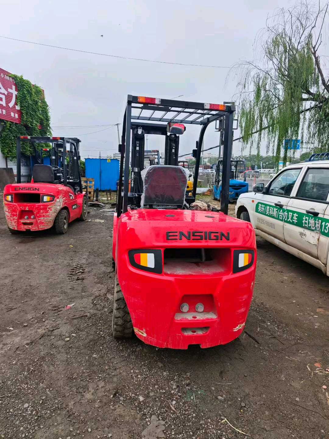 河北保定二手其他无3.5吨0款升高4.5米柴油叉车