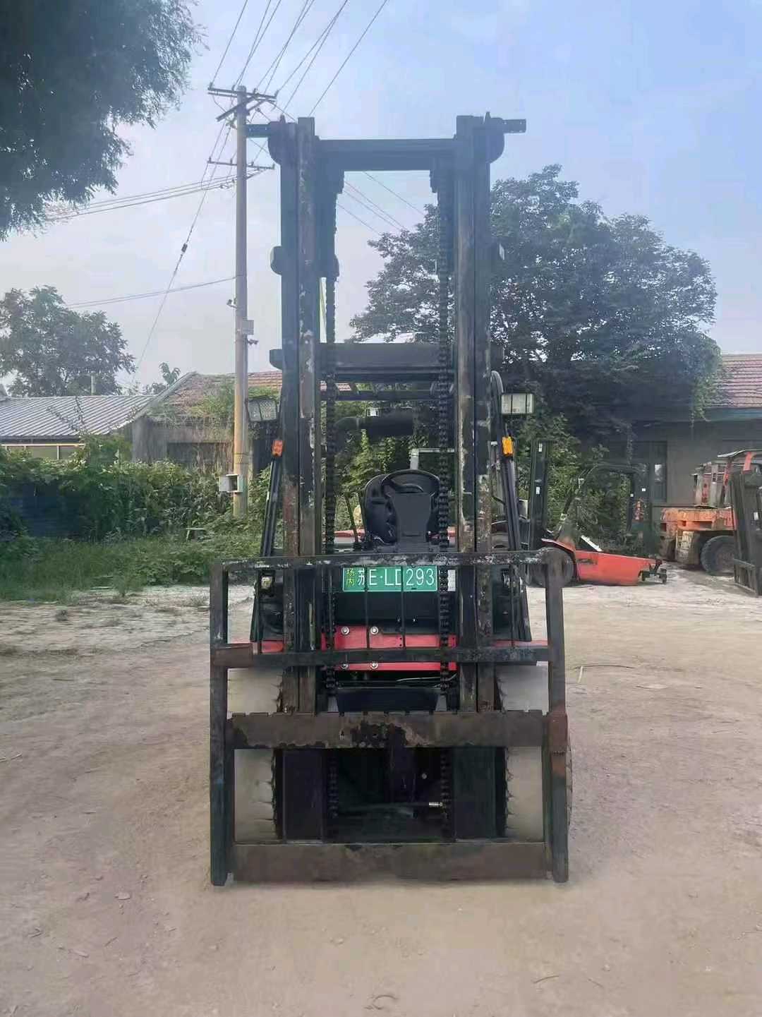 山东德州二手杭叉X系列5吨2020款升高4.5米柴油叉车