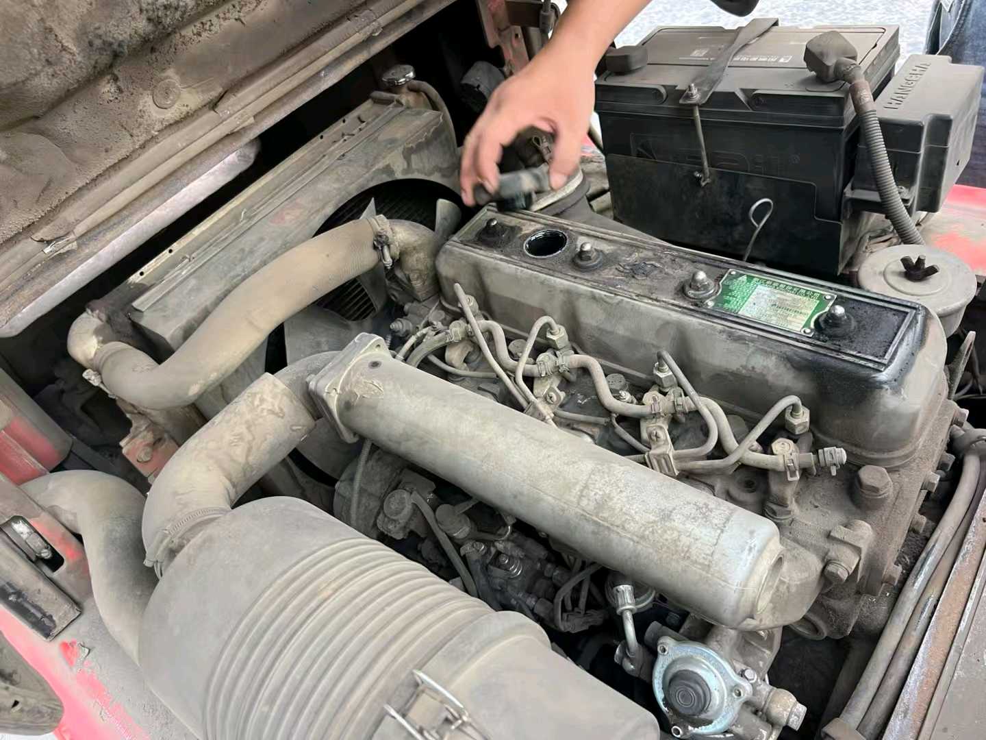 江苏苏州二手杭叉A系列3吨0款升高3米柴油叉车