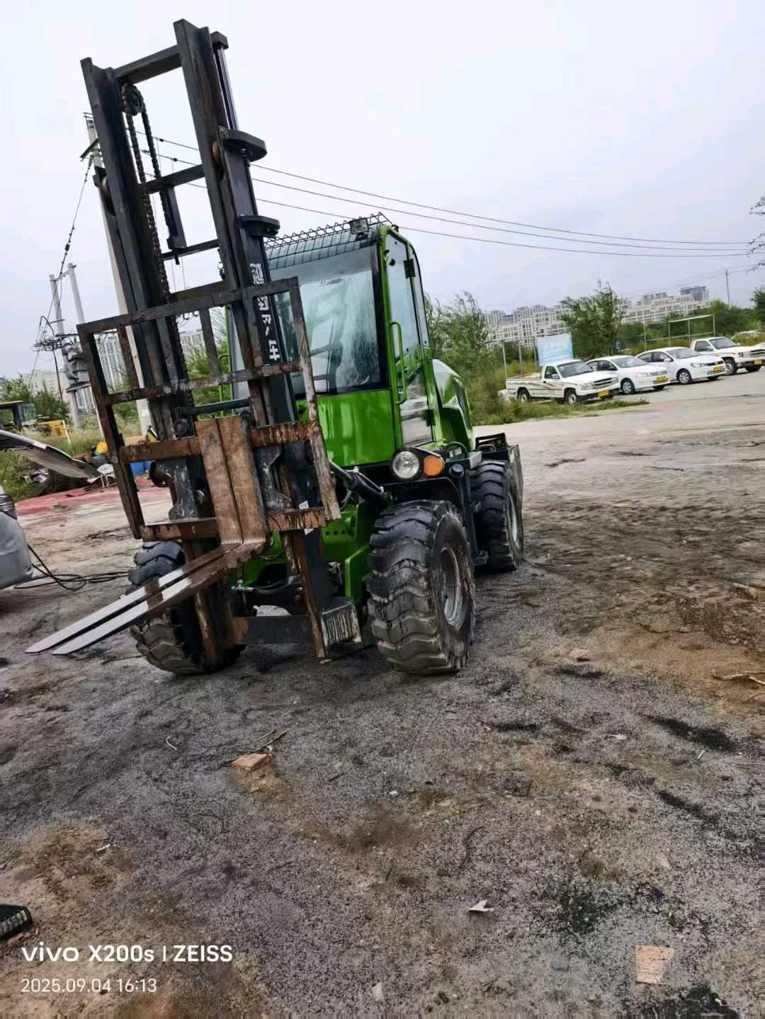 内蒙古包头二手其他无3.5吨0款升高3米柴油叉车
