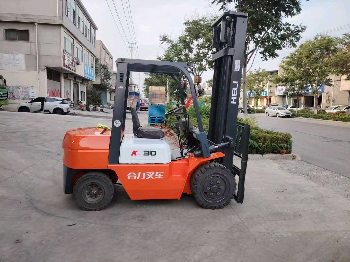 河北唐山二手合力K系列3吨2016款升高4米柴油叉车