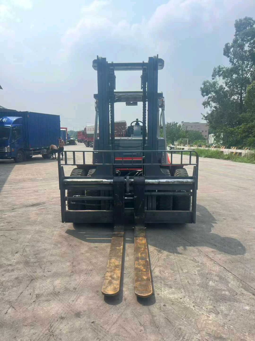 广东省广州市白云区二手合力10吨2024款升高0米柴油叉车
