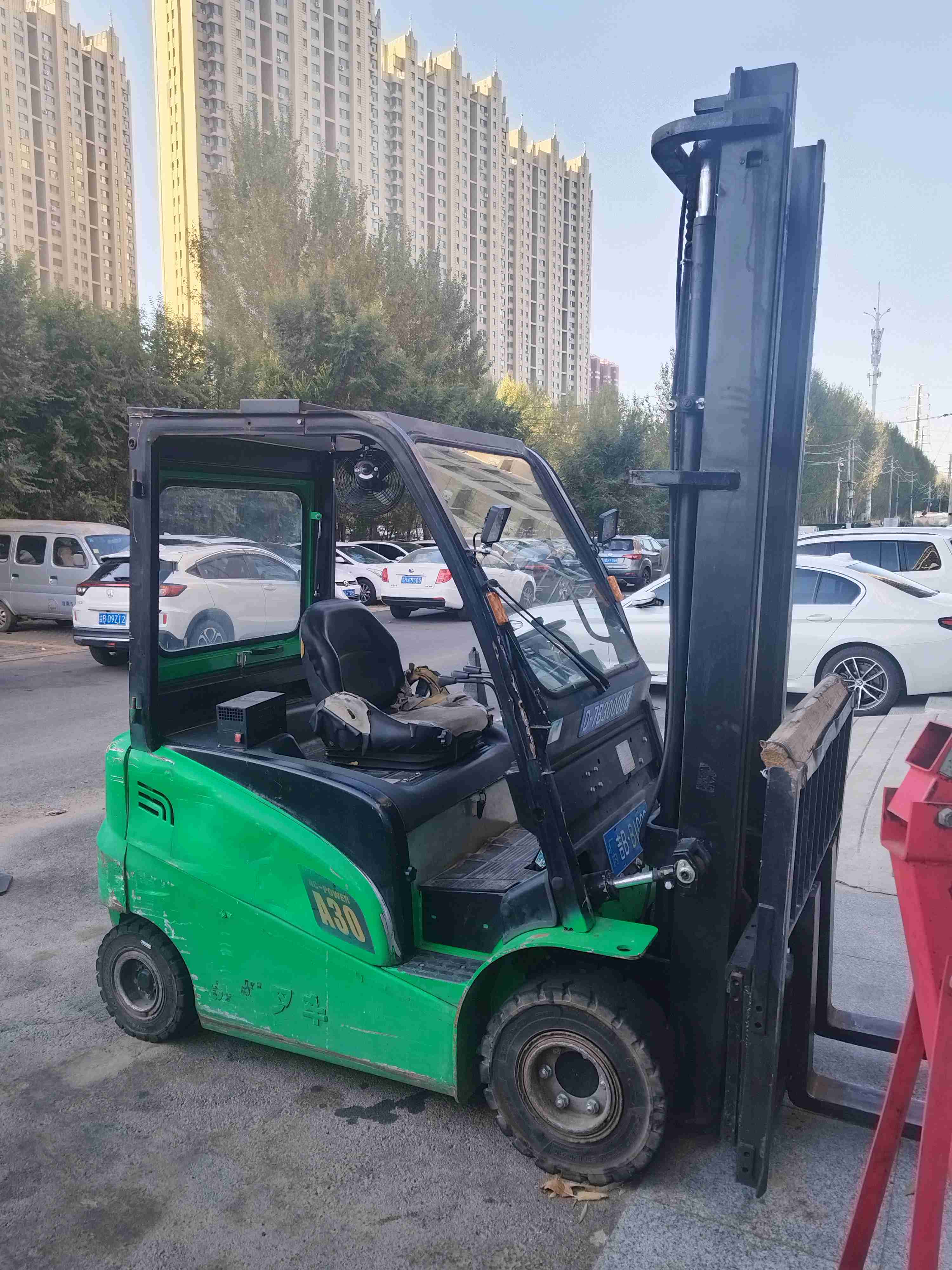吉林吉林二手杭叉A系列3吨2019款升高4.5米电动叉车