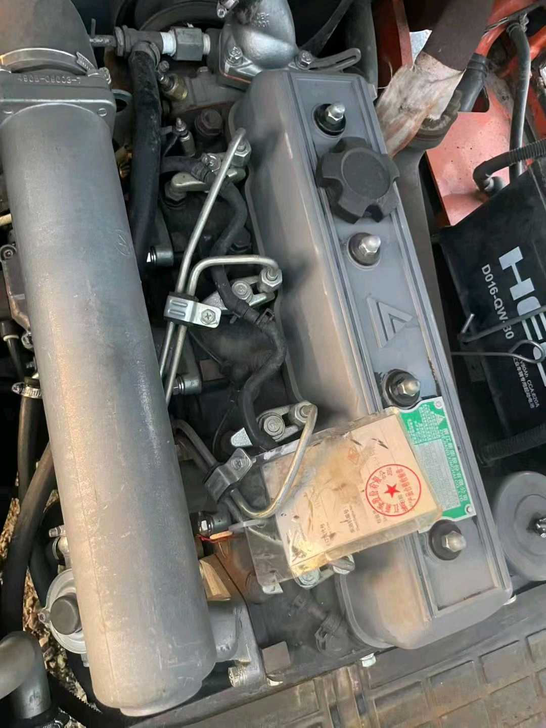 河北省廊坊市安次区常甫路与顺安道交叉口东北侧二手合力3.5吨2021款升高0米柴油叉车