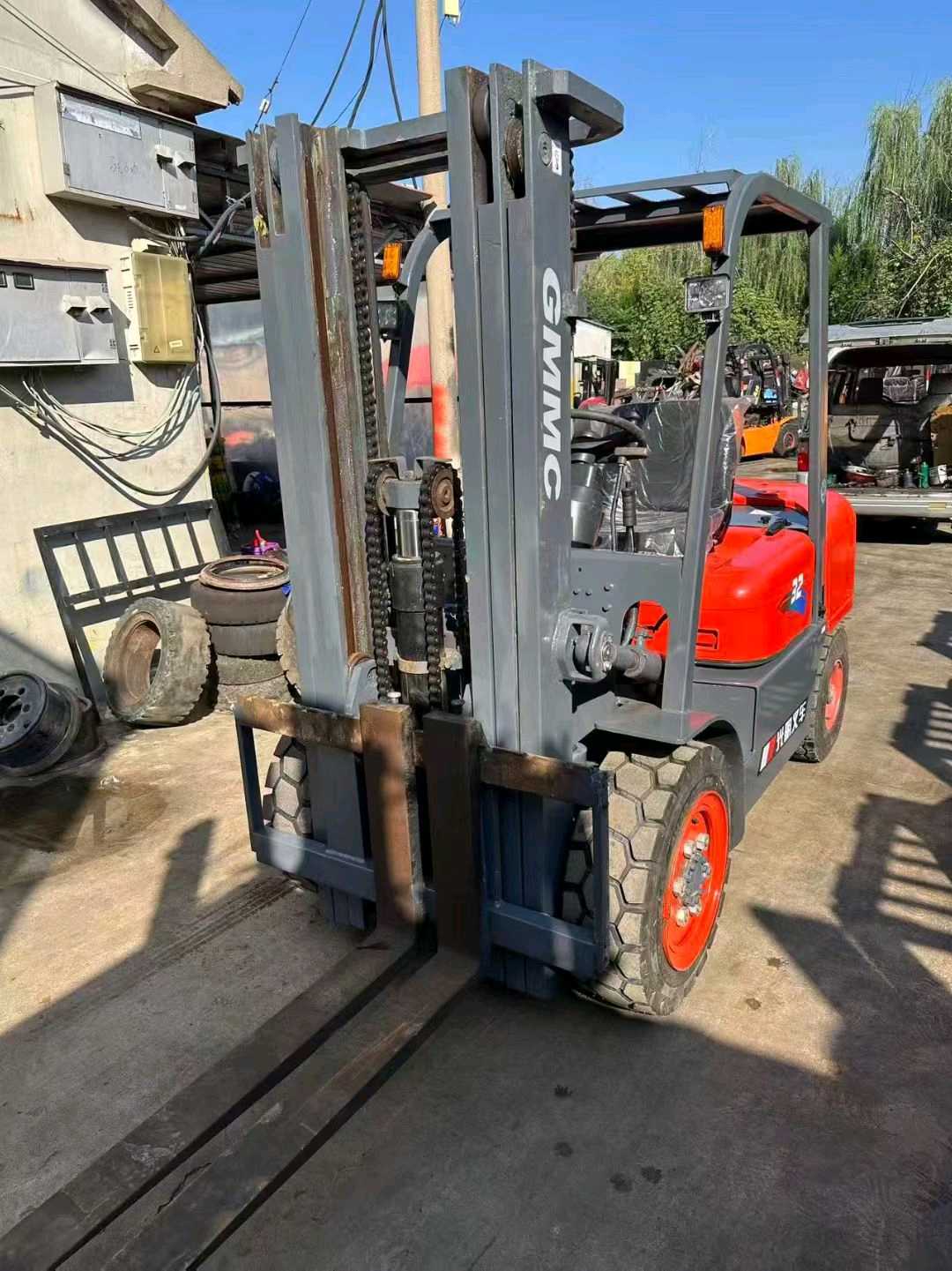 山东省潍坊市潍城区和平路1号二手其他3.5吨升高0米柴油叉车