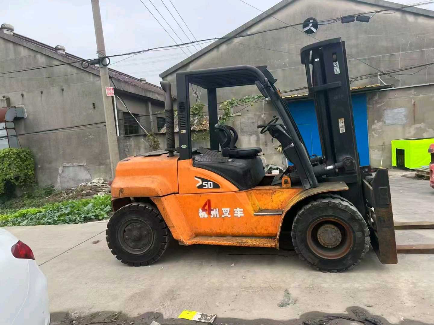 北京市二手杭叉5吨柴油叉车出售