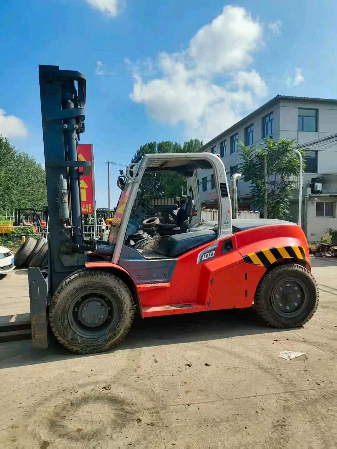 北京市二手合力10吨柴油叉车出售