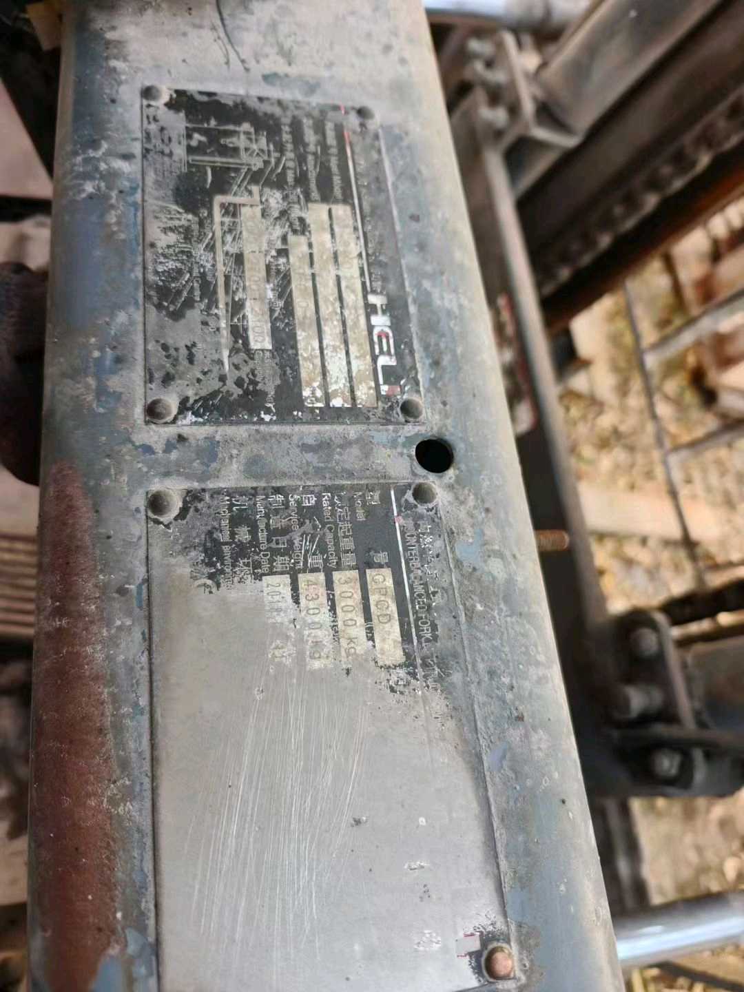 江苏省常州市天宁区关河中路138号二手合力3吨升高0米柴油叉车