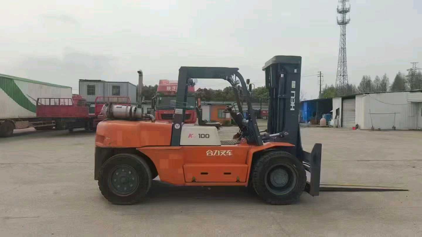 二手合力10吨柴油叉车出售