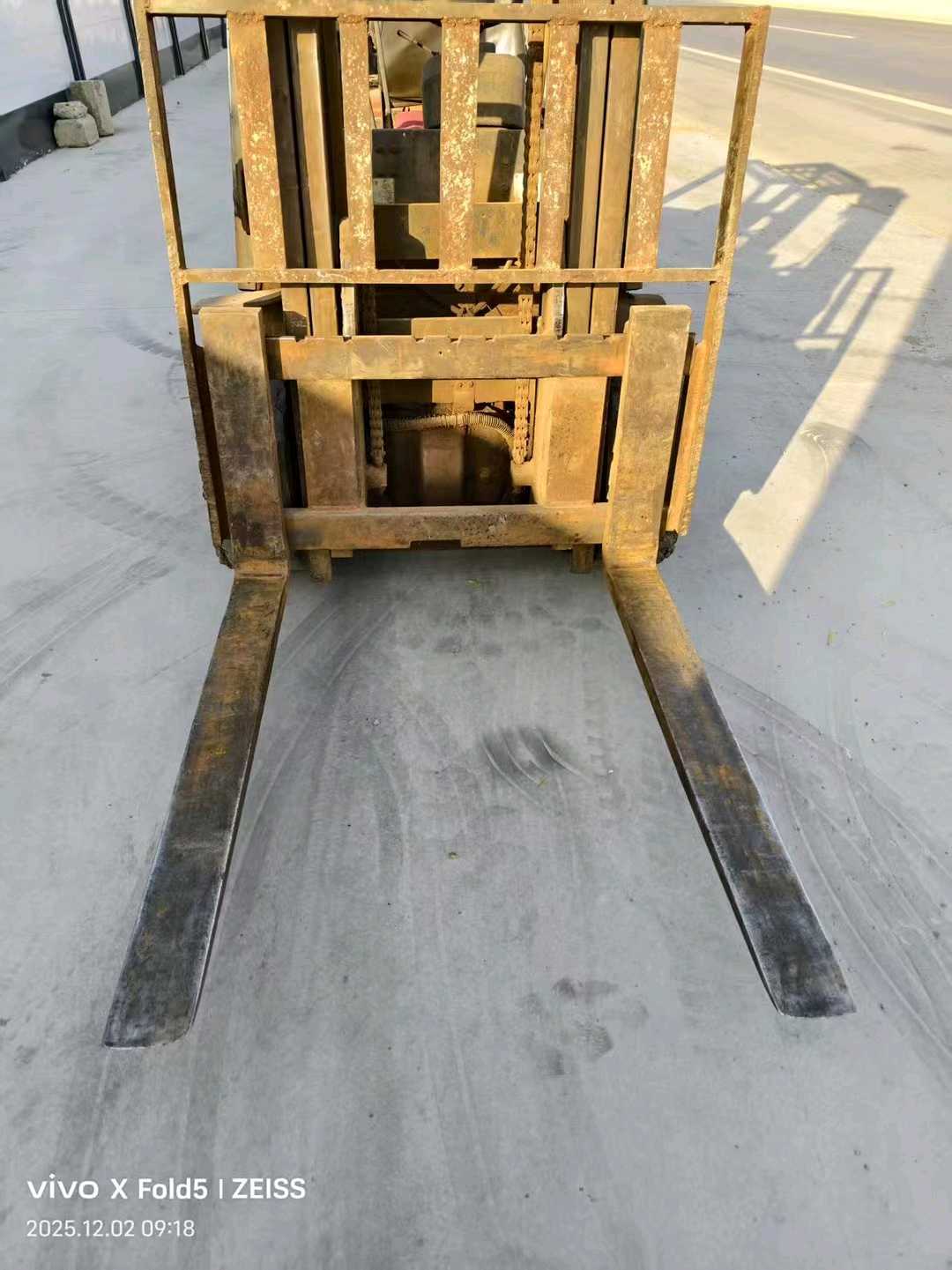 山东省临沂市兰山区沂蒙路223号二手杭叉3.5吨升高0米柴油叉车