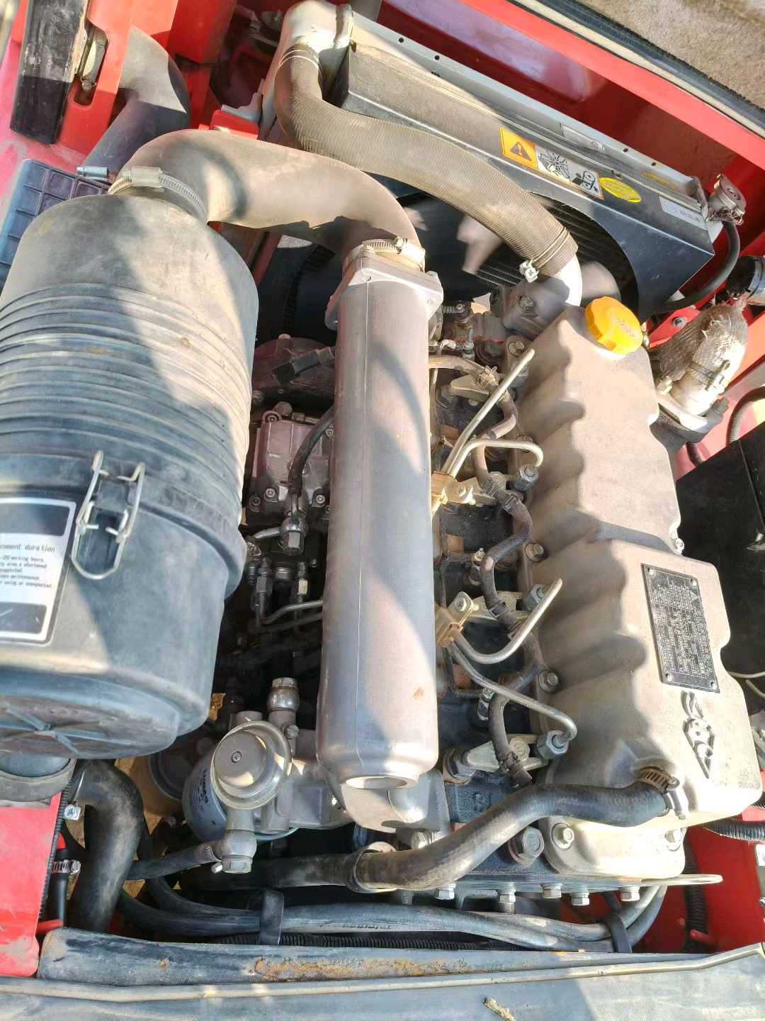 广西壮族自治区崇左市江州区太平镇江南路45号二手杭叉3.5吨升高0米柴油叉车