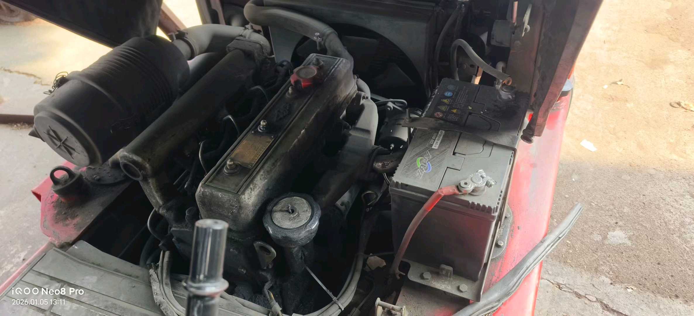 重庆市两江新区昆仑大道51号附8号二手杭叉3吨升高0米柴油叉车