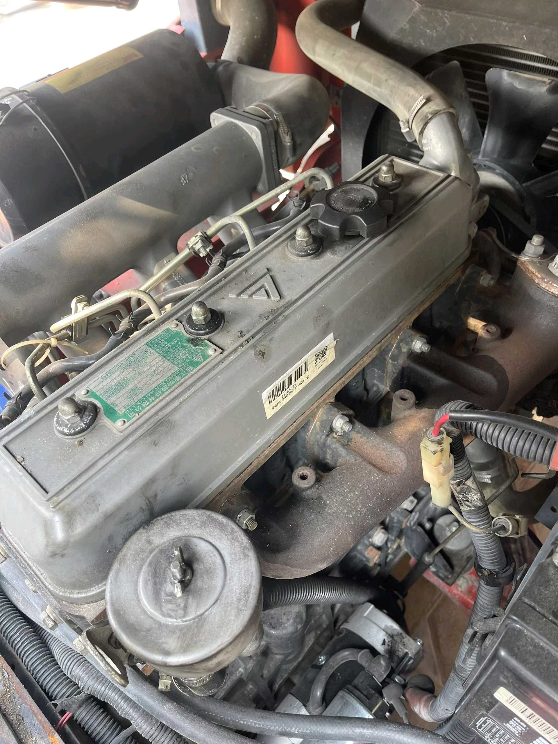 江苏省常州市天宁区关河中路138号二手合力3.5吨升高0米柴油叉车