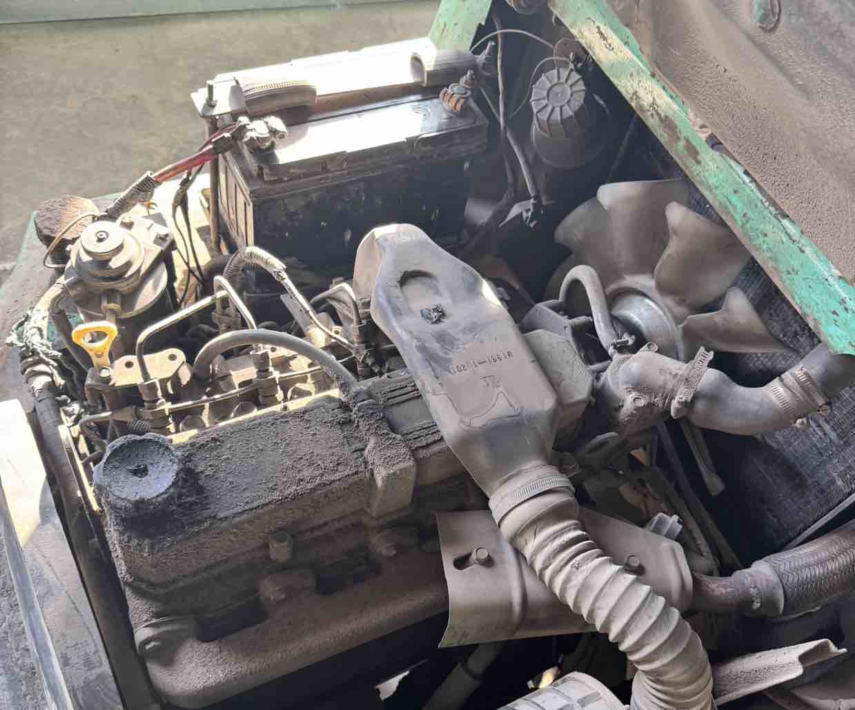 辽宁省大连市中山区胜利东路大连市中山区实验学校二手三菱力至优系列3.5吨升高0米柴油叉车