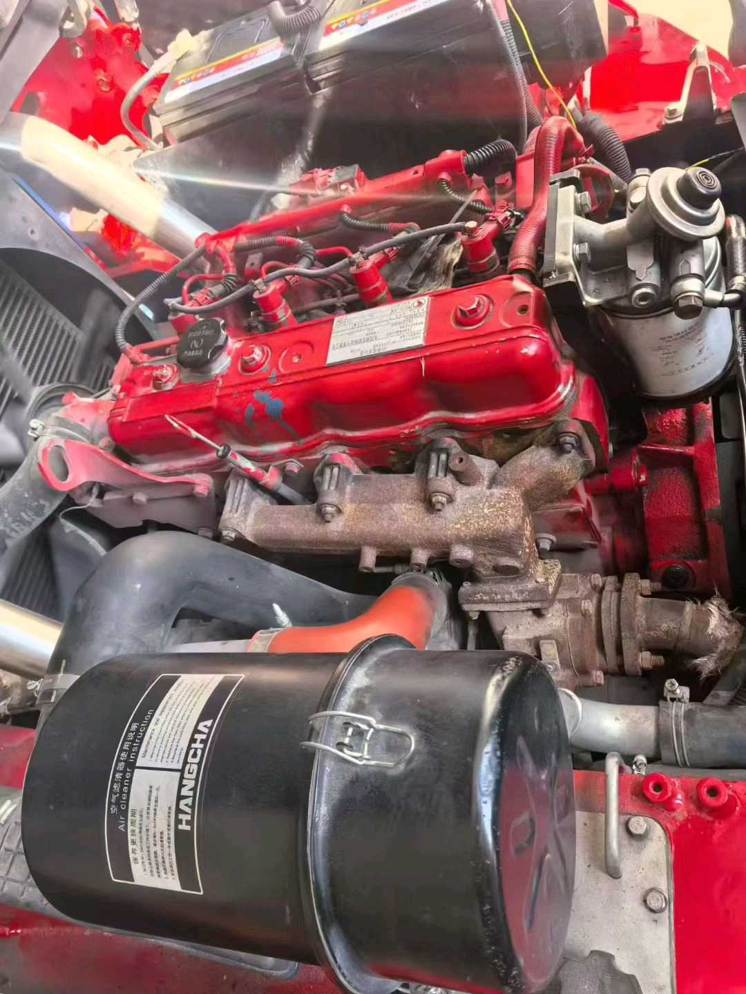 山东省临沂市兰山区沂蒙路223号二手杭叉5吨升高0米柴油叉车