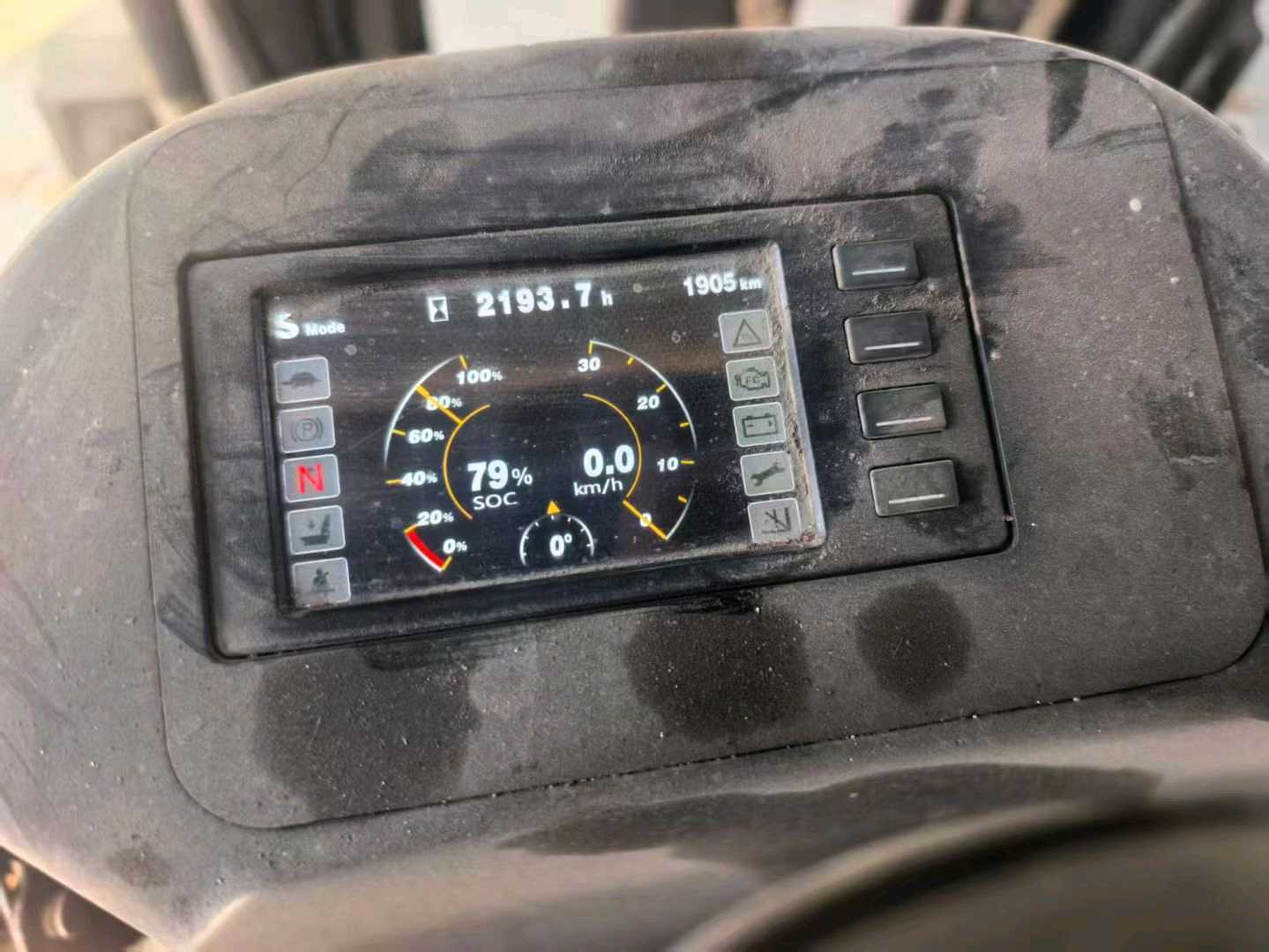 山东省潍坊市潍城区和平路1号二手杭叉3.5吨升高0米电动叉车