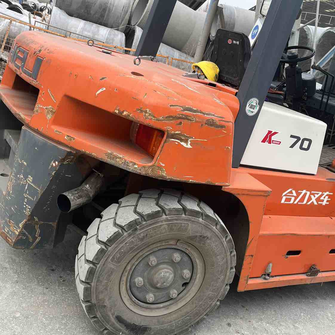 二手合力7吨柴油叉车出售