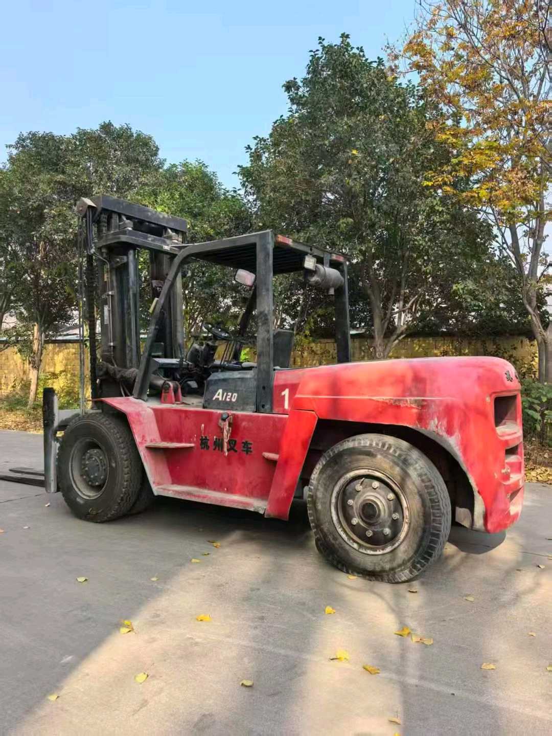 二手杭叉12吨柴油车出租