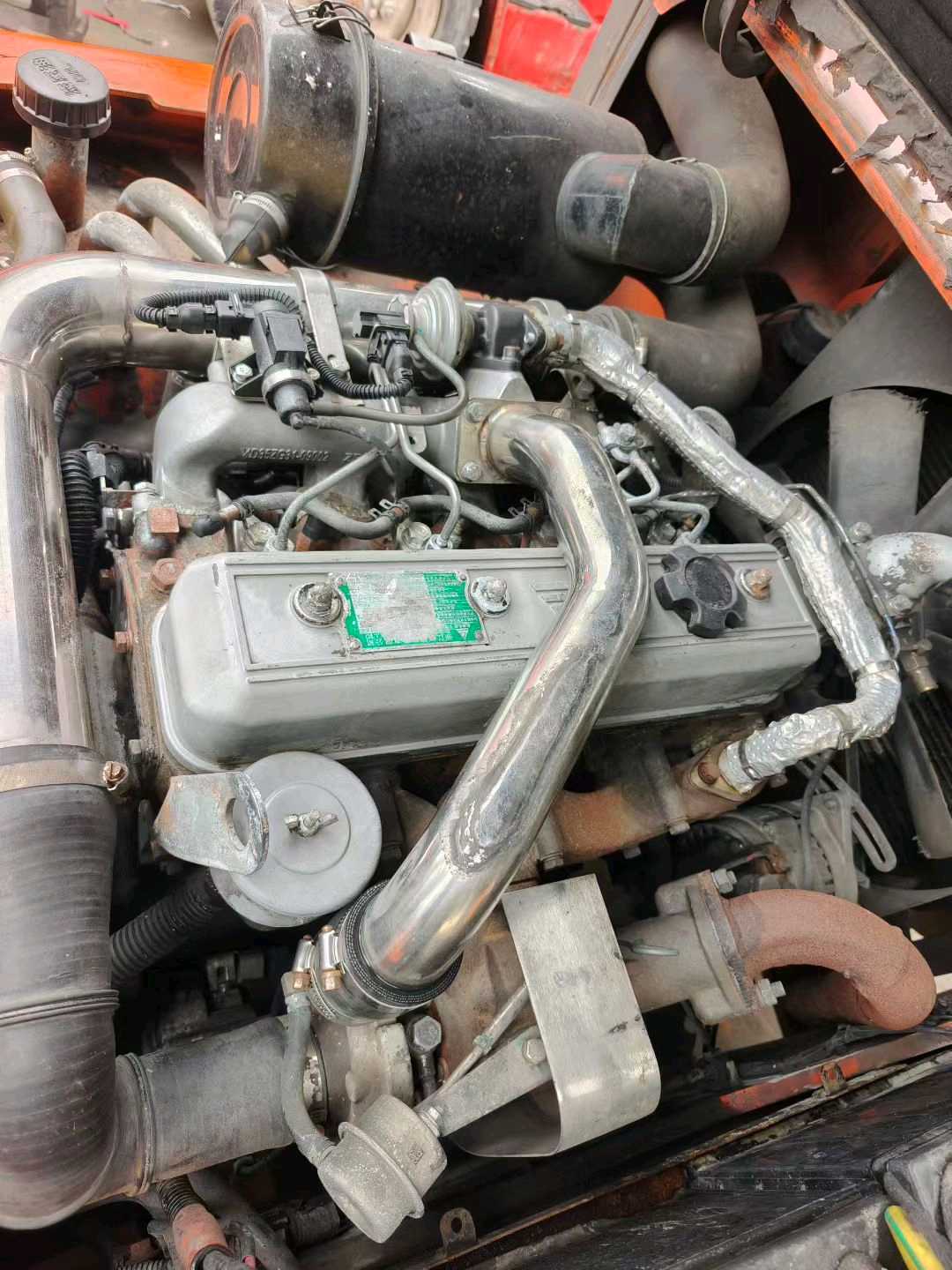 江苏省常州市天宁区关河中路138号二手合力5吨升高0米柴油叉车