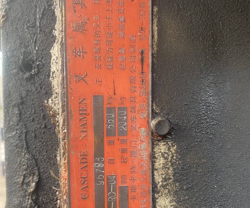 江苏省苏州市太仓市新桥线二手杭叉3吨升高0米柴油叉车